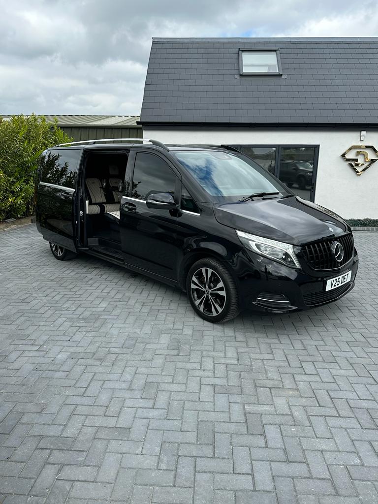 Mercedes VClass Hire in Gravesend, Kent and East London Travel in Style