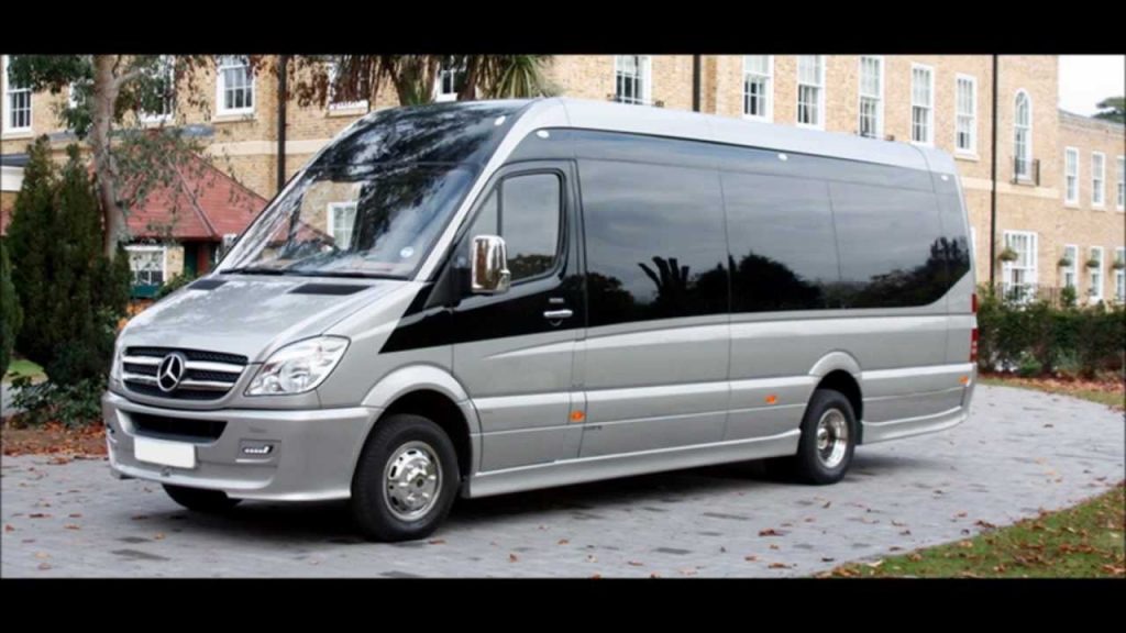 Minibus Hire With a Driver for Weddings in the UK