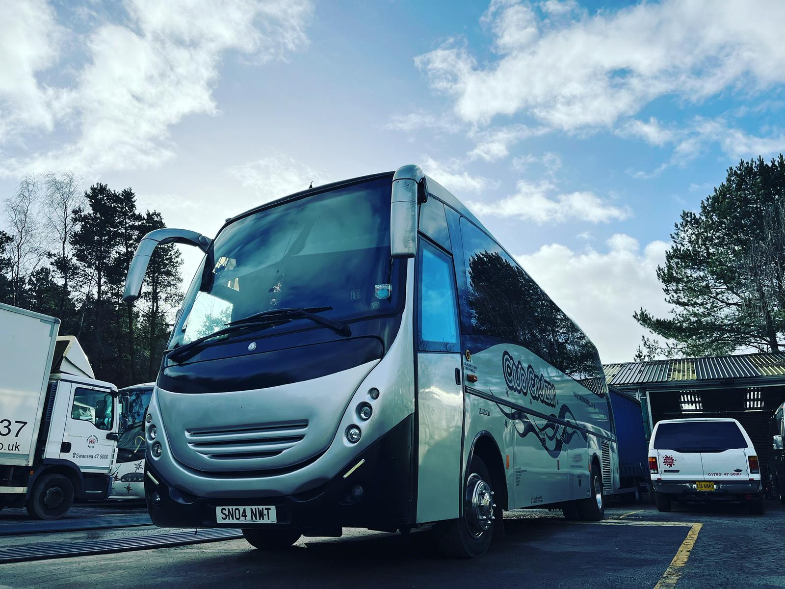 Party Bus Hire from RCT (Rhondda) to Cardiff